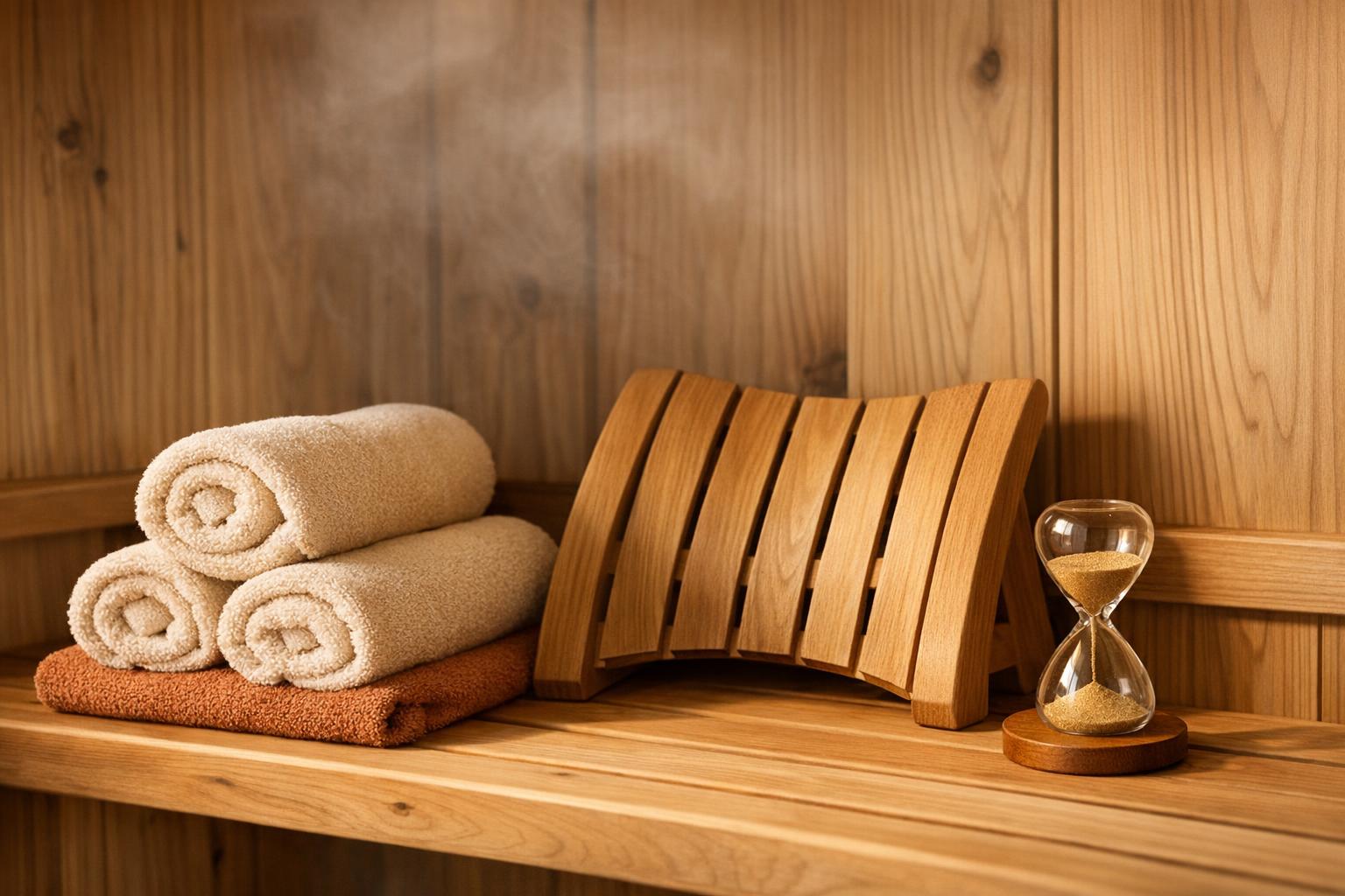 Backrests, mats and a cloth. AI-generated editorial illustration.
